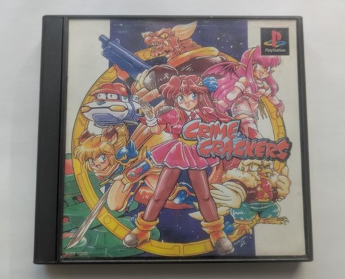 Crime Crackers Sony Playstation1 ps Used Tested Japanese ver with Case