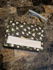 Michael Kors Jade Large Gusset Leather Satchel Shoulder Bag NWOT