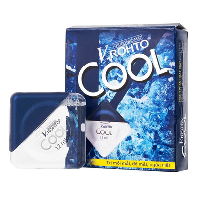 2 x V.Rohto Cool Eye Drops Boxes 12ml