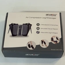 CINCOM Leg Massager CM-010A Air Compression Foot Calf Wraps Rehab PT Works
