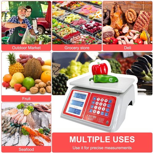 Waterproof Commercial Food Scale IPX7 66lb / 30kg Digital Price Computing Mea... - Picture 6 of 8