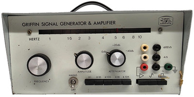 Griffin Signal Generator & Amplifier Amplitude/Attenuator Power Tested Only