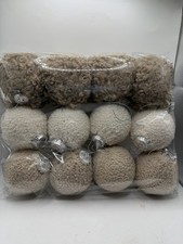 12 Piece Neutral Color Christmas Ornaments Brand New In Package Never Opened