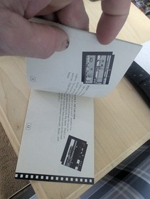 Last Action Hero NES Manual Only Authentic Nintendo !