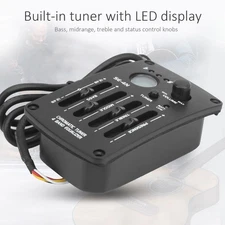 EQ Equalizer Pickup Acoustic Guitar 4 Band Preamp Musical Instrument Accessories