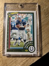 Peyton Manning 2022 Panini Classics Legends Red Back #/99 #102