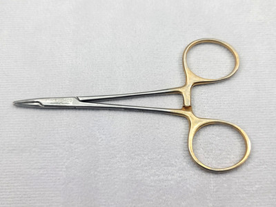 Storz Webster Needle Holder 4.5'' 114mm Straight Smooth TC 11mm Jaws