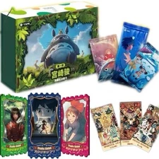 Hayao Miyazaki Collectible Card CCG Anime Studio Ghibli 12 Pack Box Yami