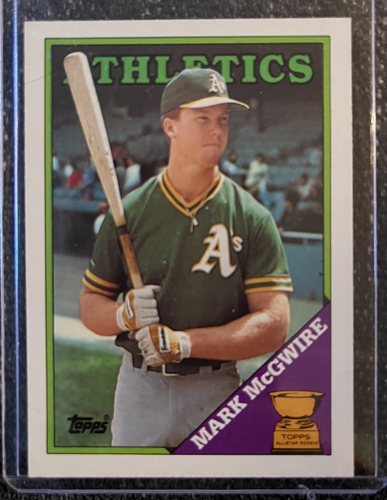 1988 Topps - Topps All-Star Rookie #580 Mark McGwire/ Multiple ERRORS 