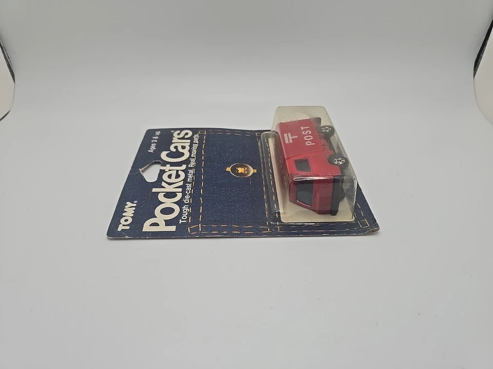 Coches de bolsillo Tomy Tomica vintage n.º Camión de carga Subaru Sambar 31 nuevo en paquete Japón Foto 4 de 4