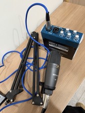 PreSonus AudioBox 25th 96k Studio USB 2.0 Hardware Recording Kit Mic And Stand