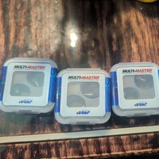 ISCAR MULTI-MASTER Carbide Mill Insert MM EPG080/60-F50-1T05 908 (Lot of 3 Sets)