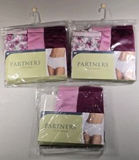 Vtg Mervyn's Partners Intimates Sz 10 Cotton Brief Underwear Panties NOS 8 Pack