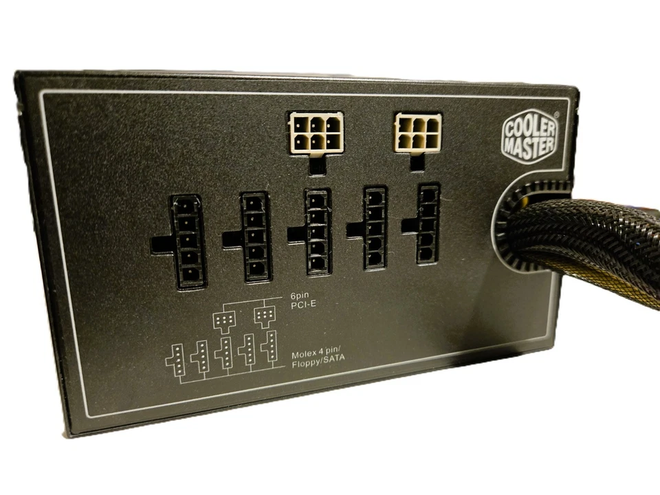 Cooler Master RS-620-SPM2-E3 M2 Silent Pro 620W Power Supply Unit - Image 3 of 4