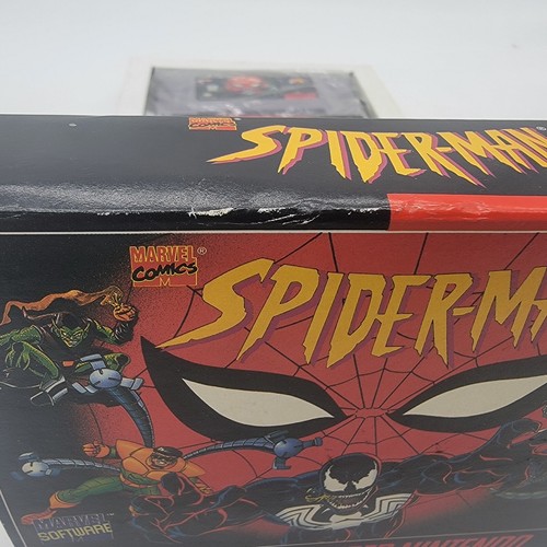 Spider-Man (SNES) Super Nintendo. CIB, manual, insert, box. - Picture 6 of 8