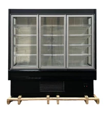 NEW 76" 3 Glass Door Refrigerator Flower Cooler Merchandiser 28 Cu NSF ETL