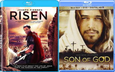 Son of God & Risen 2-Movie Set Blu ray + DVD + DigitalNew