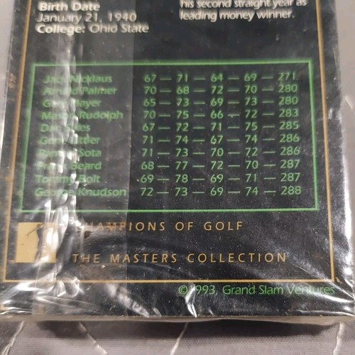 1996 Titleist Champions of Golf The Masters Collection Single Set - Picture 7 of 7