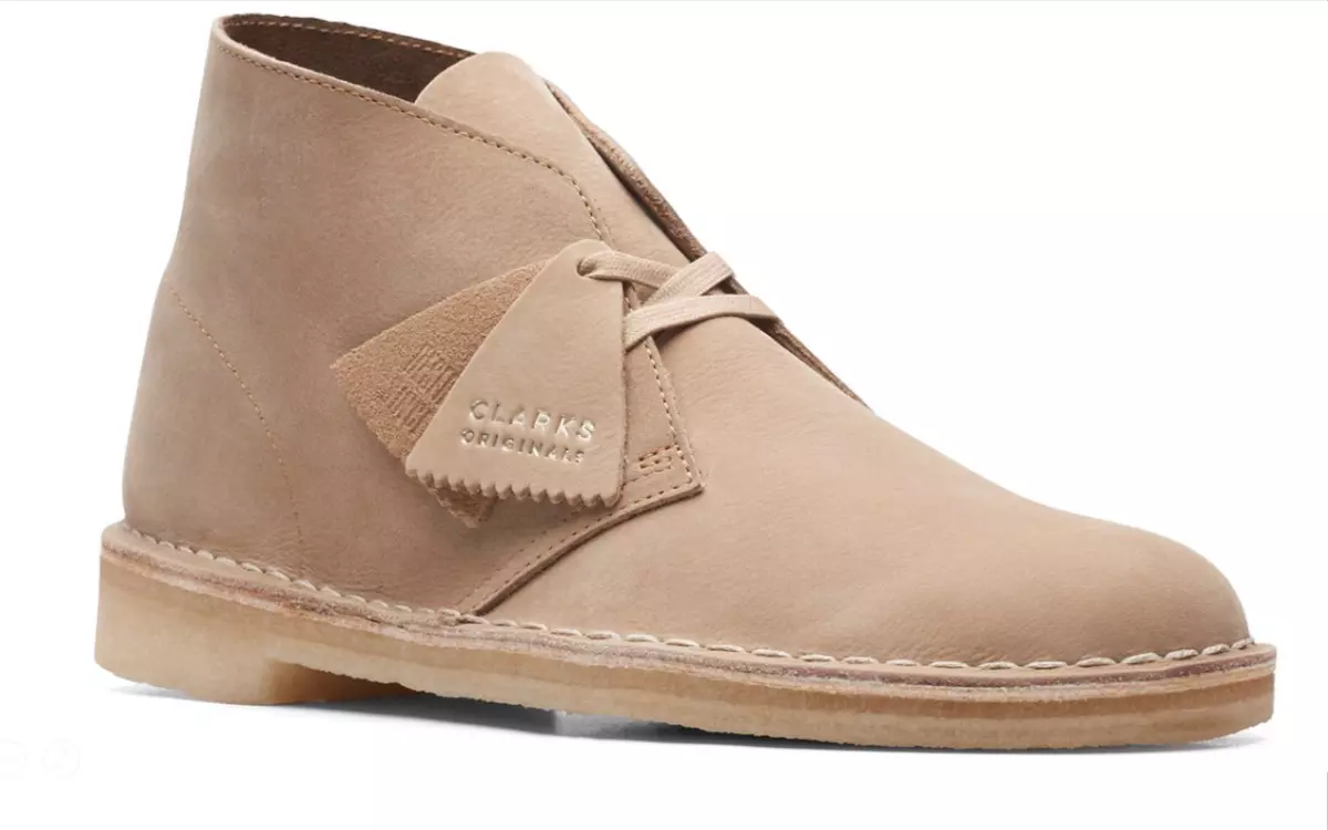 Clarks Original&#039;s Desert Men&#039;s Light Tan Nubuck 26165802 |