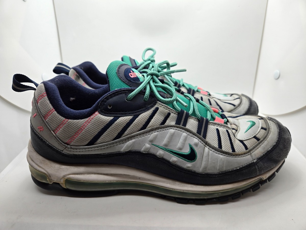 Nike Air Max 98 South Beach Tidal Wave Shoes Mens Gray