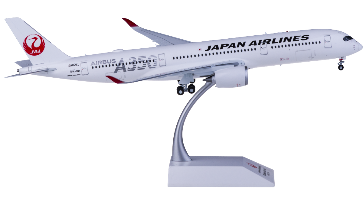 1:200 33CM JC Wings JAPAN AIRLINES AIRBUS A350-900 Passenger Plane