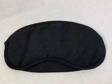 SLEEP MASK-Adult. Black. Very Soft On One Side. NEW.