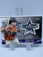 2021 Topps MLB All Star Game Sleeve Patch Buster Posey