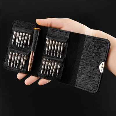 25 in 1 Präzisions Schraubendreher Set Reparatur Werkzeug Magnet Schraubendreher Stern Sechskant Torx Bits