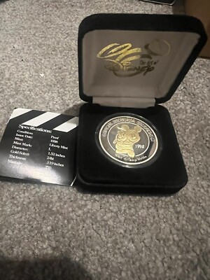 WALT DISNEY 75 JAHRE LIEBE & LACHEN 1998 DISNEYANA 999 SILBER GOLDMÜNZE