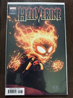 HELLVERINE #1 SKOTTIE YOUNG VARIANT 2024 - Ghost Rider - Wolverine - Dakon