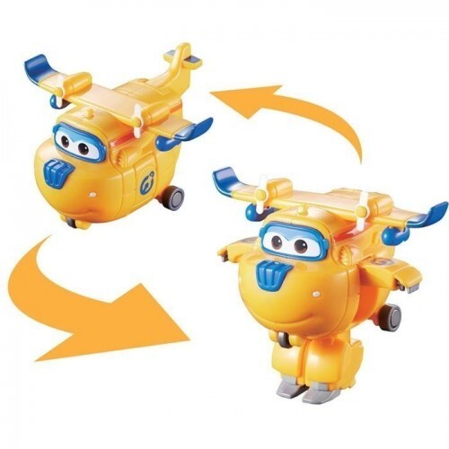 SUPER WINGS- Transform-a-Bots- Bundle Of 4 Donnie, Dizzy, Jerome, Bello Kids Toy - Picture 5 of 8