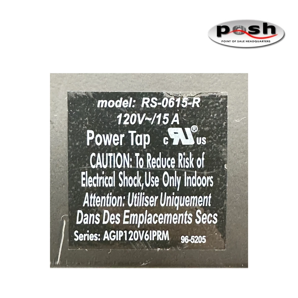 Tripp Lite RS-0615-R Rack-Mount Network Server Power Strip 120V - Image 4 of 4