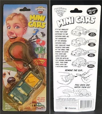 ''PETE PICK UP'' CHEVRON MINI-CARS - BRAND NEW/FACTORY SEALED - VINTAGE 2000