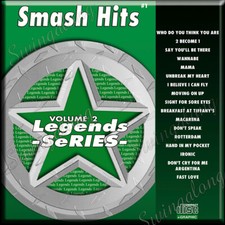 SMASH HITS LEGENDS SERIES VOL-2 KARAOKE CD G COMES NEW IN PLASTIC w/PRINT