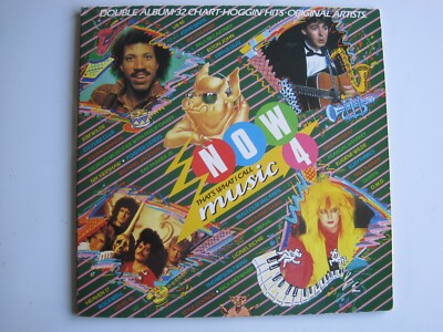 NOW THAT'S WHAT I CALL MUSIC 4 - DOUBLE VINYL ALBUM - EXCELLENT CONDITION NOW 4