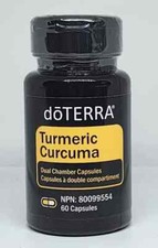 doTerra Turmeric Dual Chamber Capsules 60 Capsules New Sealed Bottle