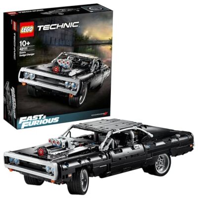LEGO Technic Fast & Furious Dom's Dodge Charger 42111 Toy Block STEM Educational