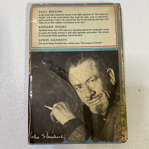 The Winter of our Discontent John Steinbeck Book Club Edition 1961 HC w/ Jacket - Picture 2 of 4