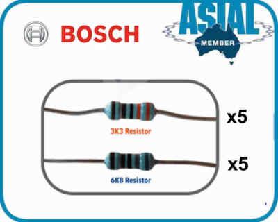 Bosch Alarm System Matching Resistor 3k3 And 6k8 3 3k 6 8k Ebay