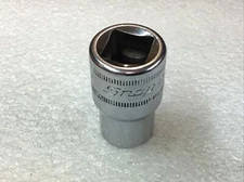 Snap On-#TWM13A - 13mm, Metric, Chrome, 1/2” Dr., 6Pt., Shallow,Socket-USA-NOS-