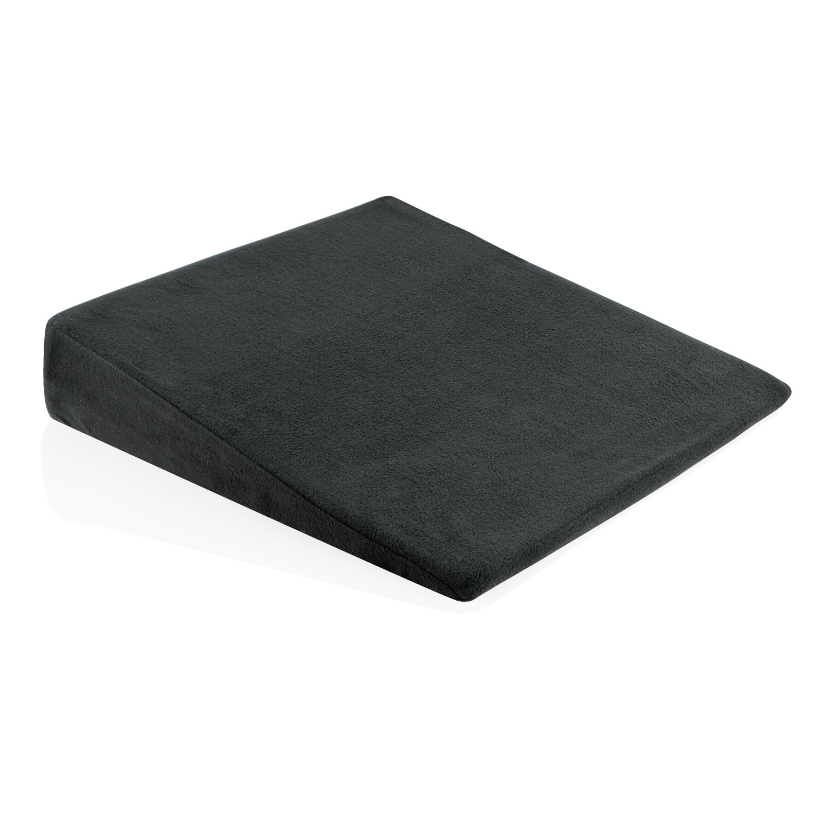 Sitzkeilkissen 37x37x8cm entlastet die Wirbelsäule Bezug aus Fleece abnehmbar