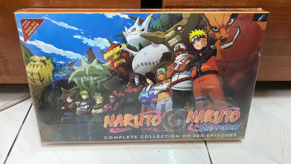 NARUTO / NARUTO SHIPPUDEN - COMPLETE ANIME TV SERIES DVD (1-720 EPS) ENG DUB