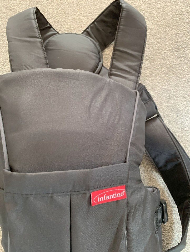 Black Infantino Swift Baby Carrier. Used in Good Condition. eBay