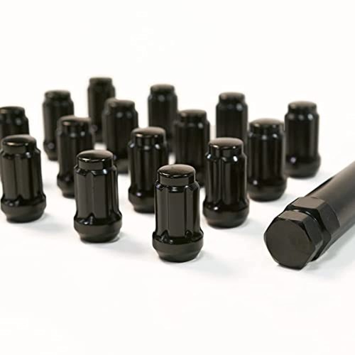 Set Of 16 Black Lug Nuts With Socket Key Splined Utv Wheel Lug Nut 12mm X 1 5 Ebay Set Of 16 Black Lug Nuts With Socket Key Splined Utv Wheel Lug Nut 12mm X 1 5 Ebay