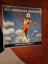 MILITARY BAND ALL AMERICAN MARCHES LP 12" VINYL RECORD VG+ MASTERSEAL