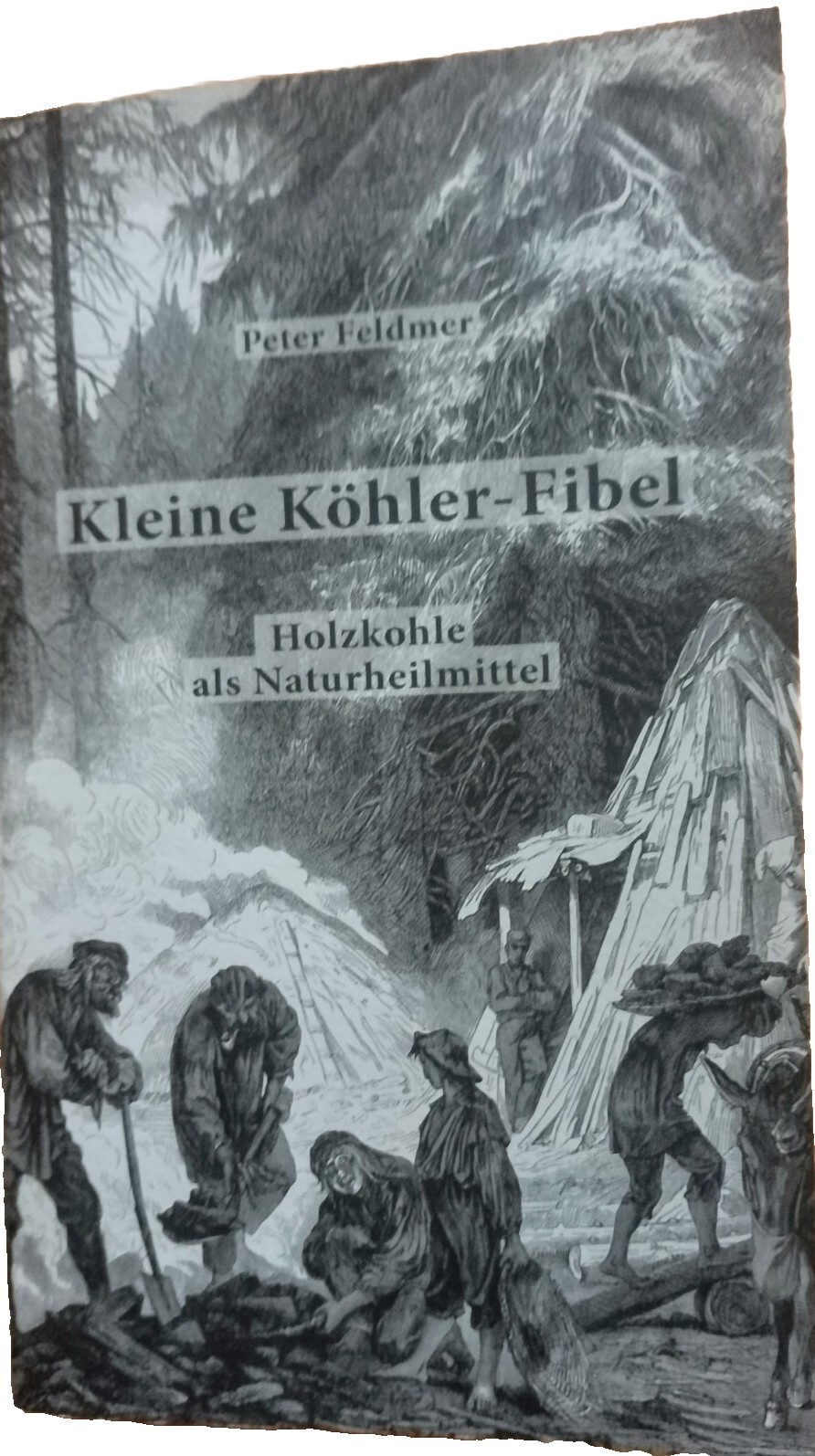 Kleine Köhler-Fibel Holzkohle als Naturheilmittel P. Feldmer Broschüren Buch