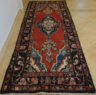 eCarpet Gallery Area Rug for Living Room Finest Ghazni Bordered Ivory Rug 5'2 x 6'4 363850 Hand-Knotted Wool Rug Bedroom 