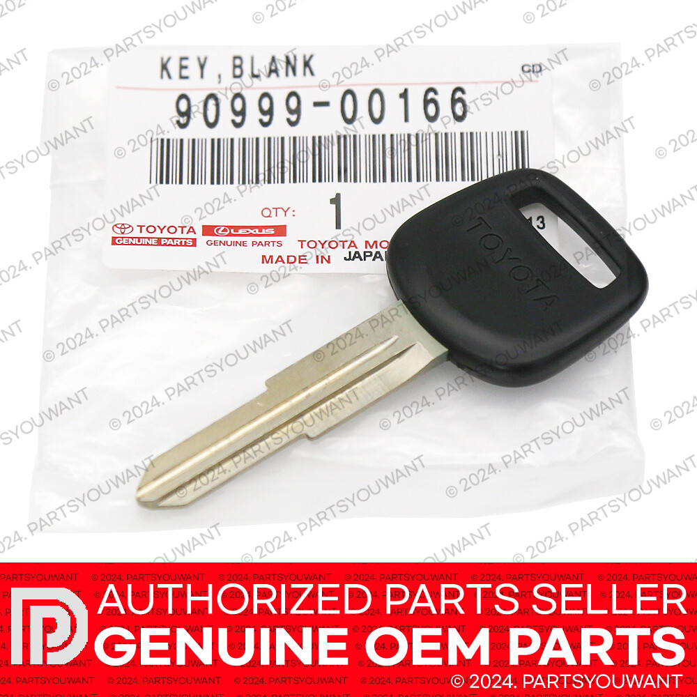 GENUINE Toyota Celica Tercel Previa Paseo OEM Uncut Blank Nonchip
