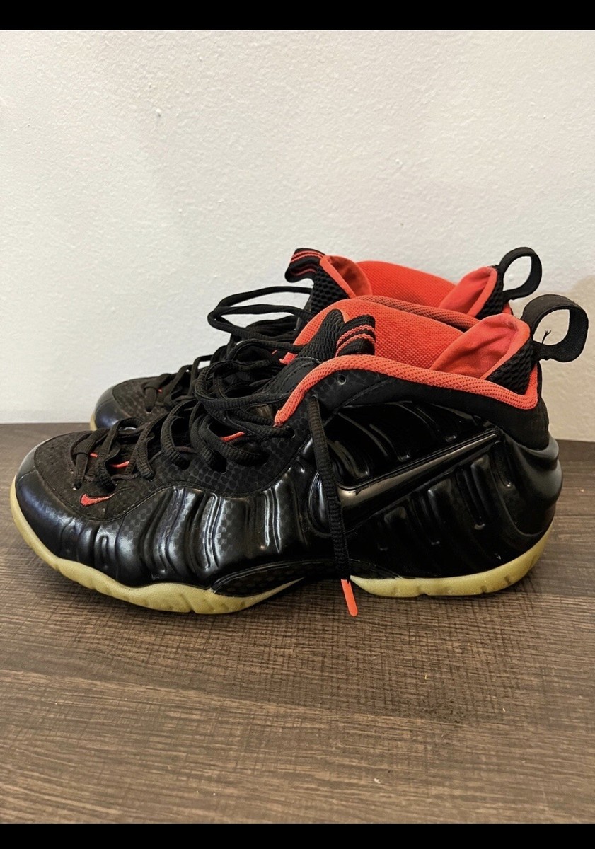 Size 10 - Nike Air Foamposite black and red 886915767951| eBay