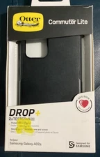 Otterbox Commuter series Case for Samsung Galaxy A02s Black.